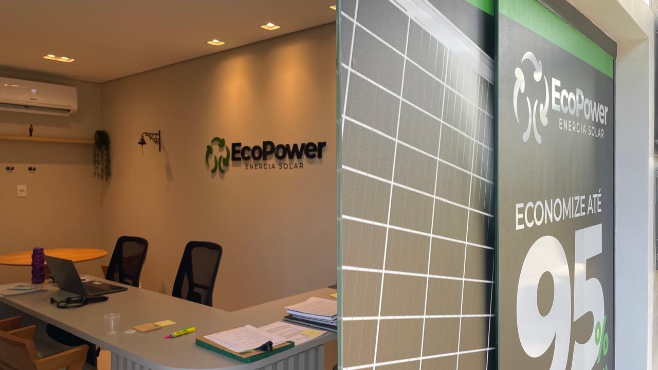 Sala de atendimento EcoPower Rio das Ostras